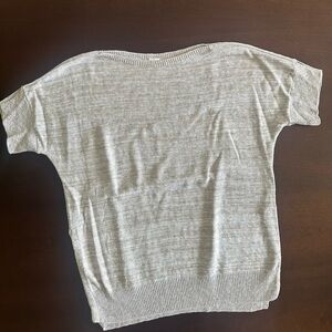 Max Mara Leisure Women's Knit Tunic Top Boat Neck Side Slit Relaxed Fit - EUC